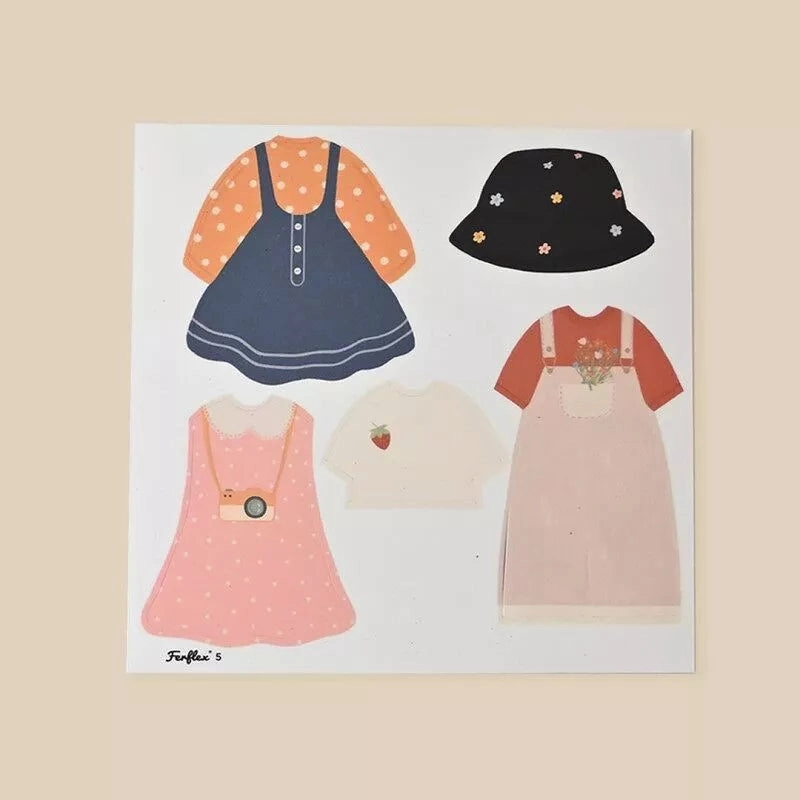 MAGNETIC DOLL - DRESSING SILHOUETTES - GIRLS