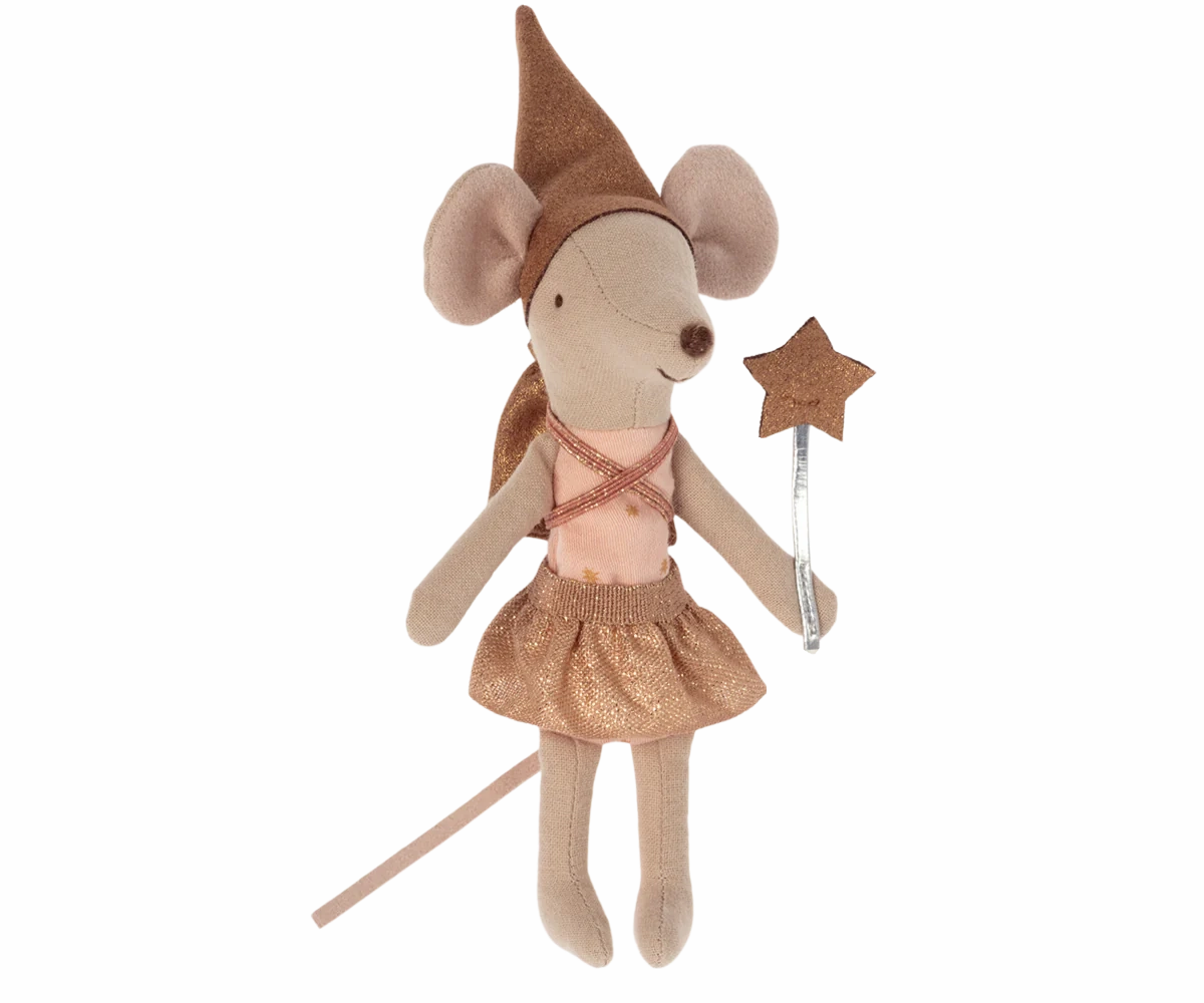 Maileg - Rose Tooth Fairy Mouse in Matchbox
