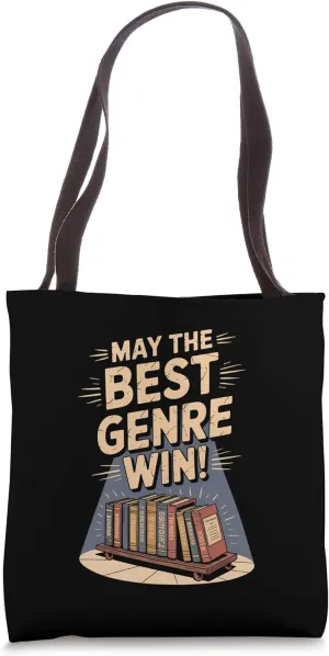 May the Best Genre Win Book Lover Tote Bag