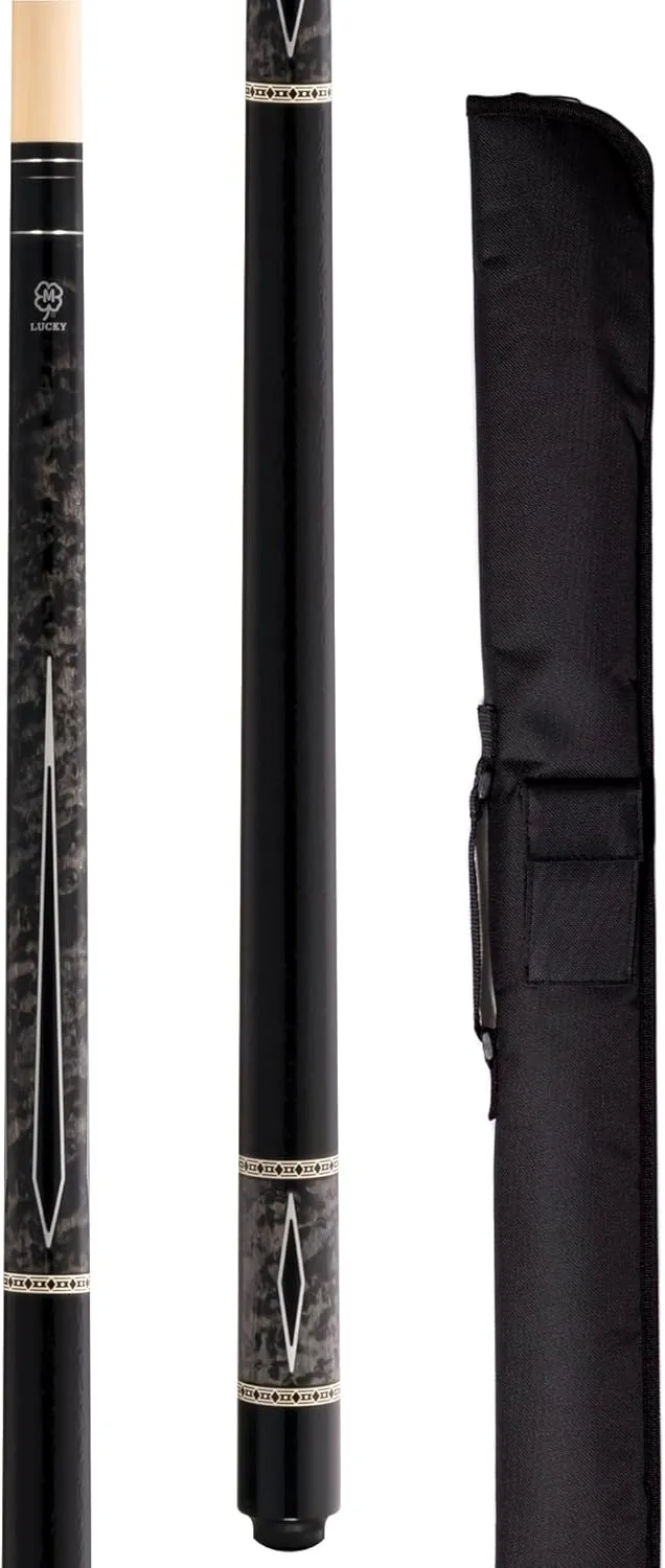 McDermott Lucky L54 Pool Billiard Cue with 1x1 Soft Case