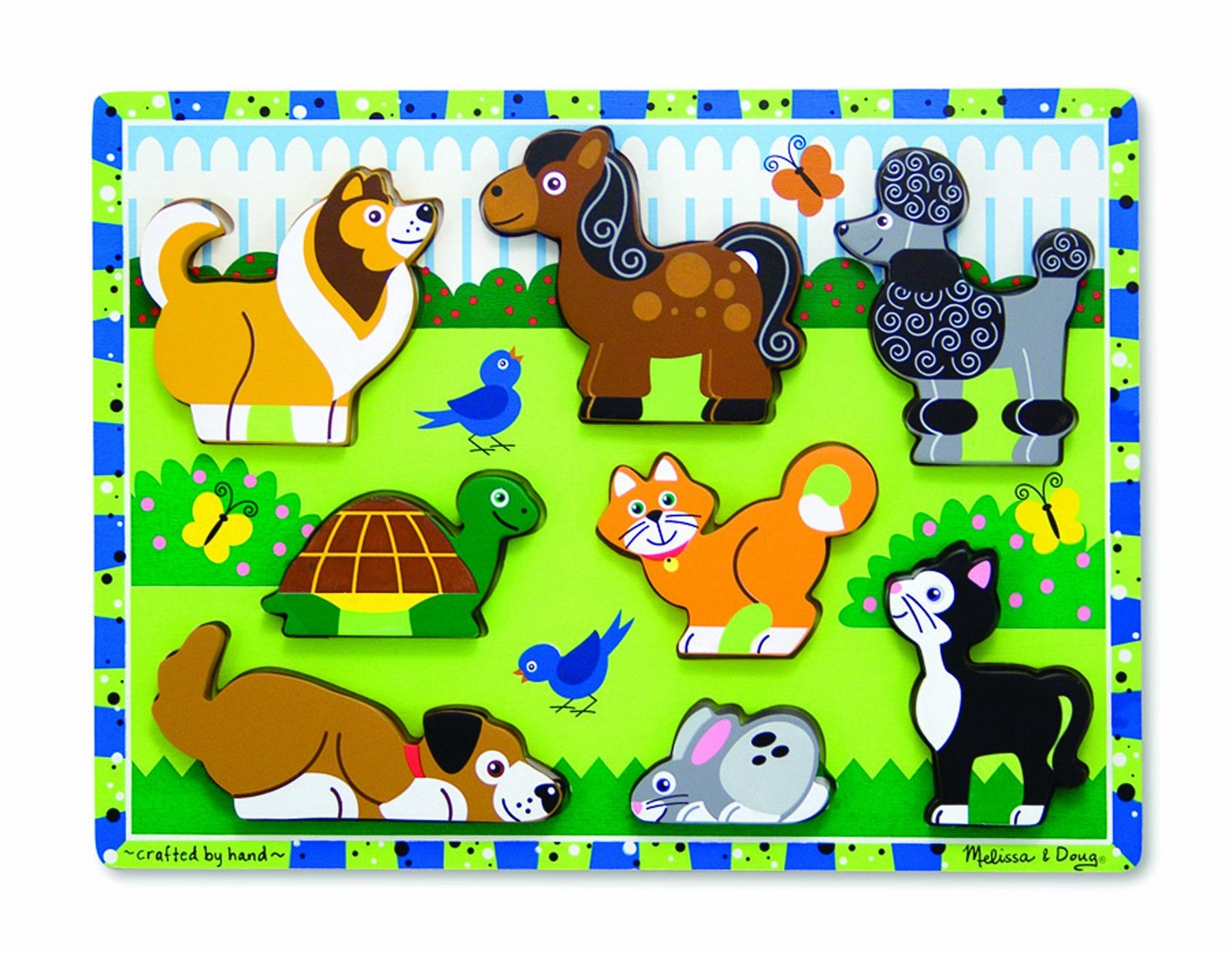 Melissa & Doug Chunky Puzzle - Pets