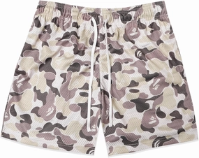 Men's Graphic Print Shorts Mesh Basketball Athletic Workout Gym Shorts