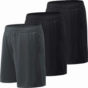 Mens Athletic Shorts with Pockets Quick Drying Activewear for Gym Workout