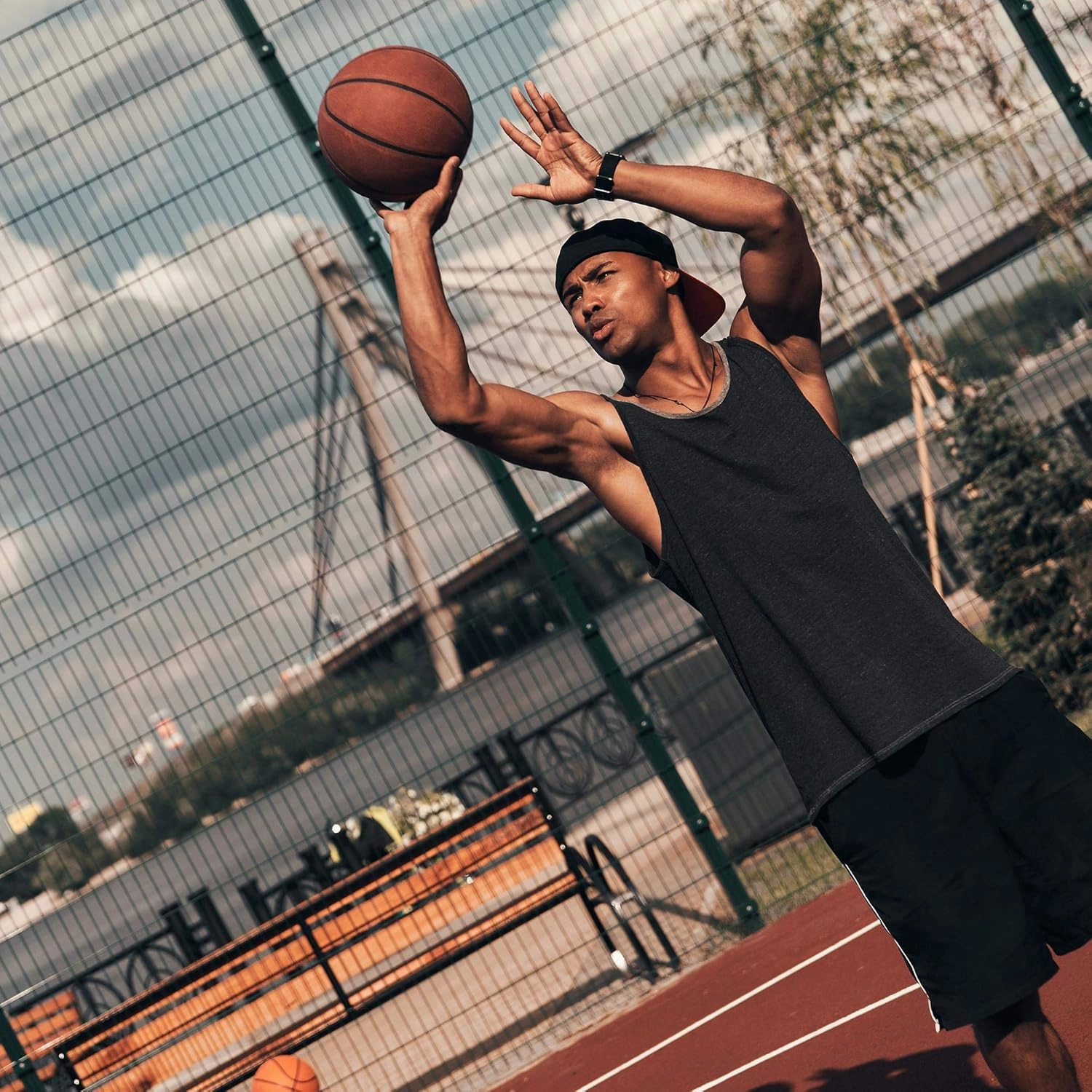 Mens Athletic Shorts with Pockets Quick Drying Activewear for Gym Workout