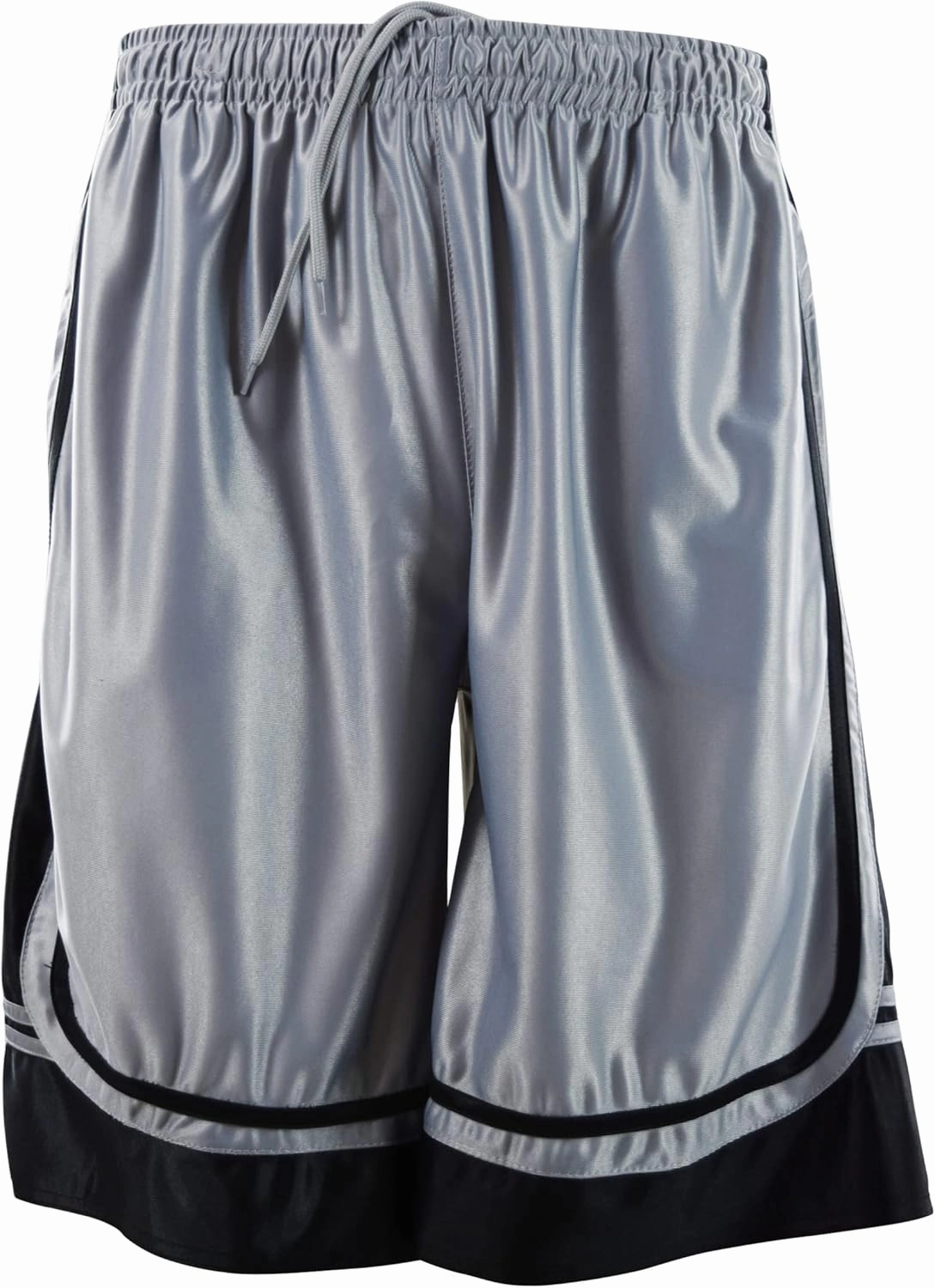 Mens Gym Training Basketball Shorts with Zippered Pockets