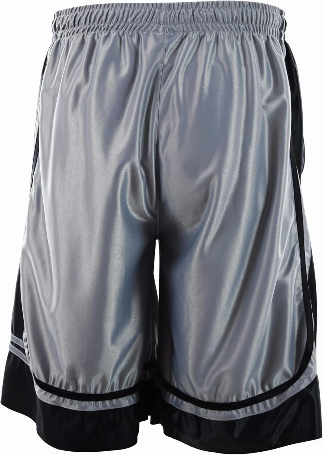 Mens Gym Training Basketball Shorts with Zippered Pockets