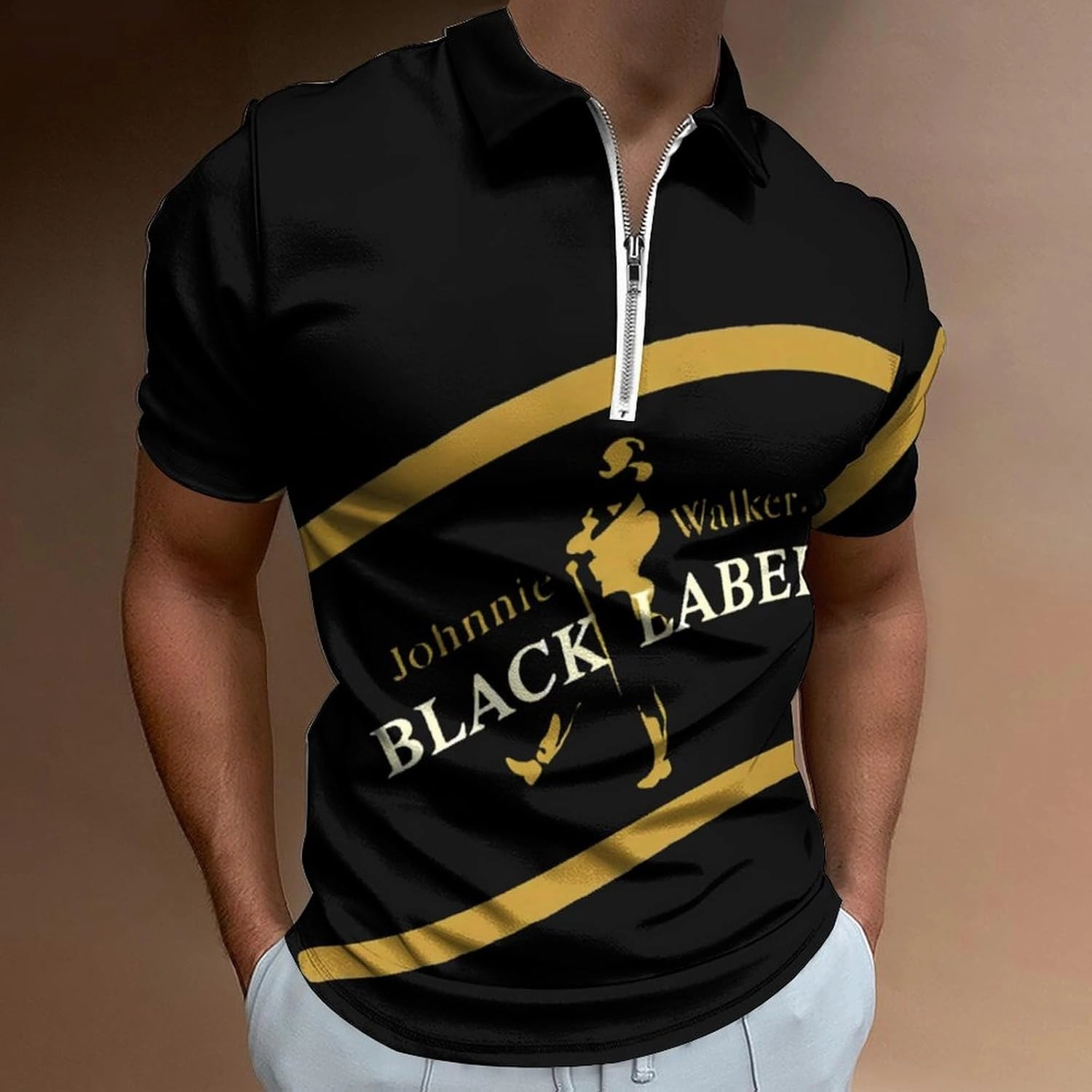 Mens Polo Shirts Performance Short Sleeve Golf Shirt Moisture Wicking Athletic Casual Collared T-Shirt