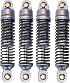 Metal Dampers Adjustable Shocks for TRX4M Upgrades 1/18 Scale Remote Control Crawler Car Accessories