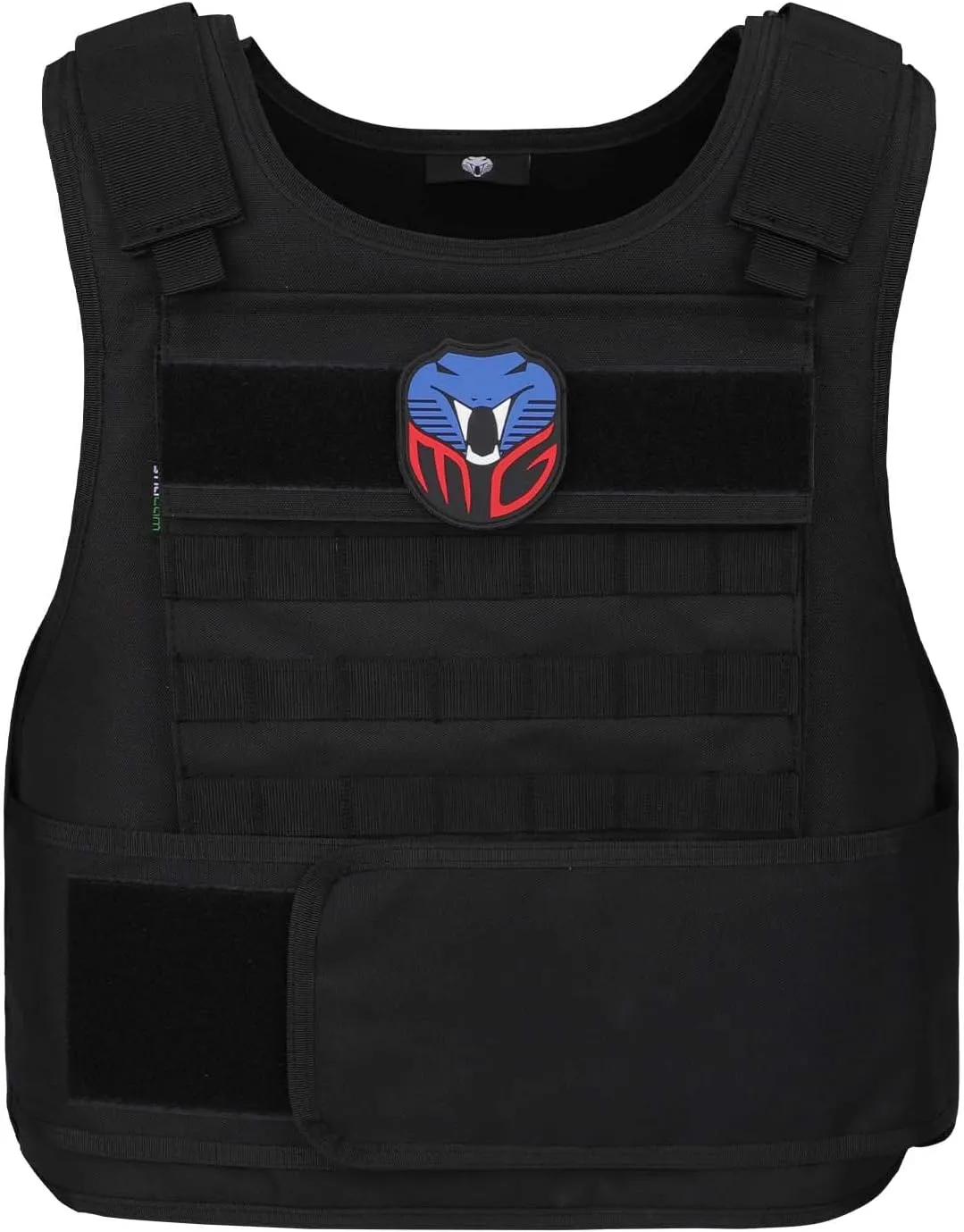 MGFLASHFORCE Tactical Vest for Men, Security Police Fbi Airsoft Vest