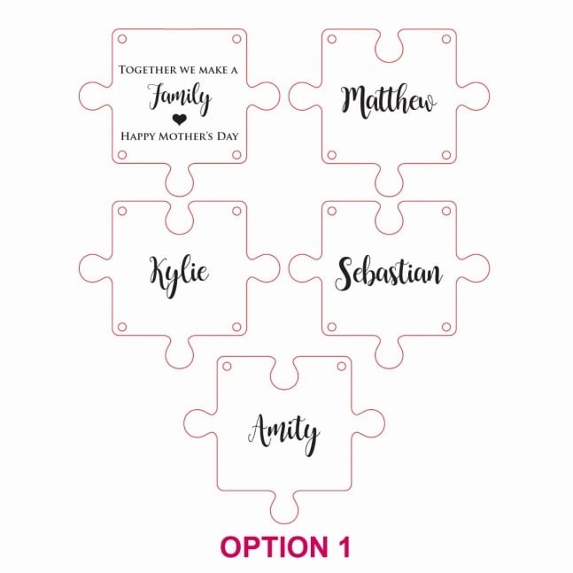 Mother's Day Puzzle Hanger