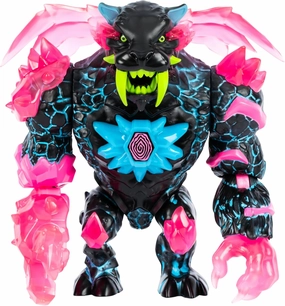 MrBeast Lab Apex Beast Neon Panther Collector Figure, Standing at 6.5 Inches/16.5cm Tall, with Extreme Detailing, Premium Packaging, 13 Points of Articulation and Chomp Jaw