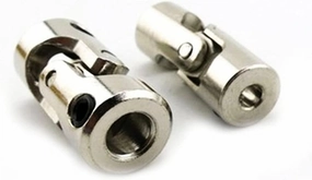 Multiple Size 3/4/5/6mm Universal Joint Mini Cardan Coupling Rotation 45 Degree for RC Model Car RC Boats Accessories (Color : 5 x 4mm)