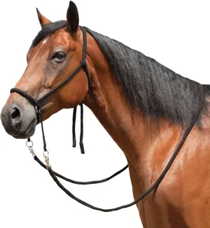 Mustang Nylon Bitless Bridle w/Reins