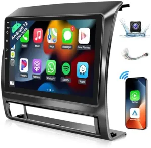 Naifay Android Car Radio for Toyota Tacoma 2005-2015 Wireless Carplay & Android Auto, 2G 32G 9 Inch IPS Touch Screen for Tacoma Car Stereo Bluetooth FM in Dash GPS WiFi Backup Camera MirrorLink SWC
