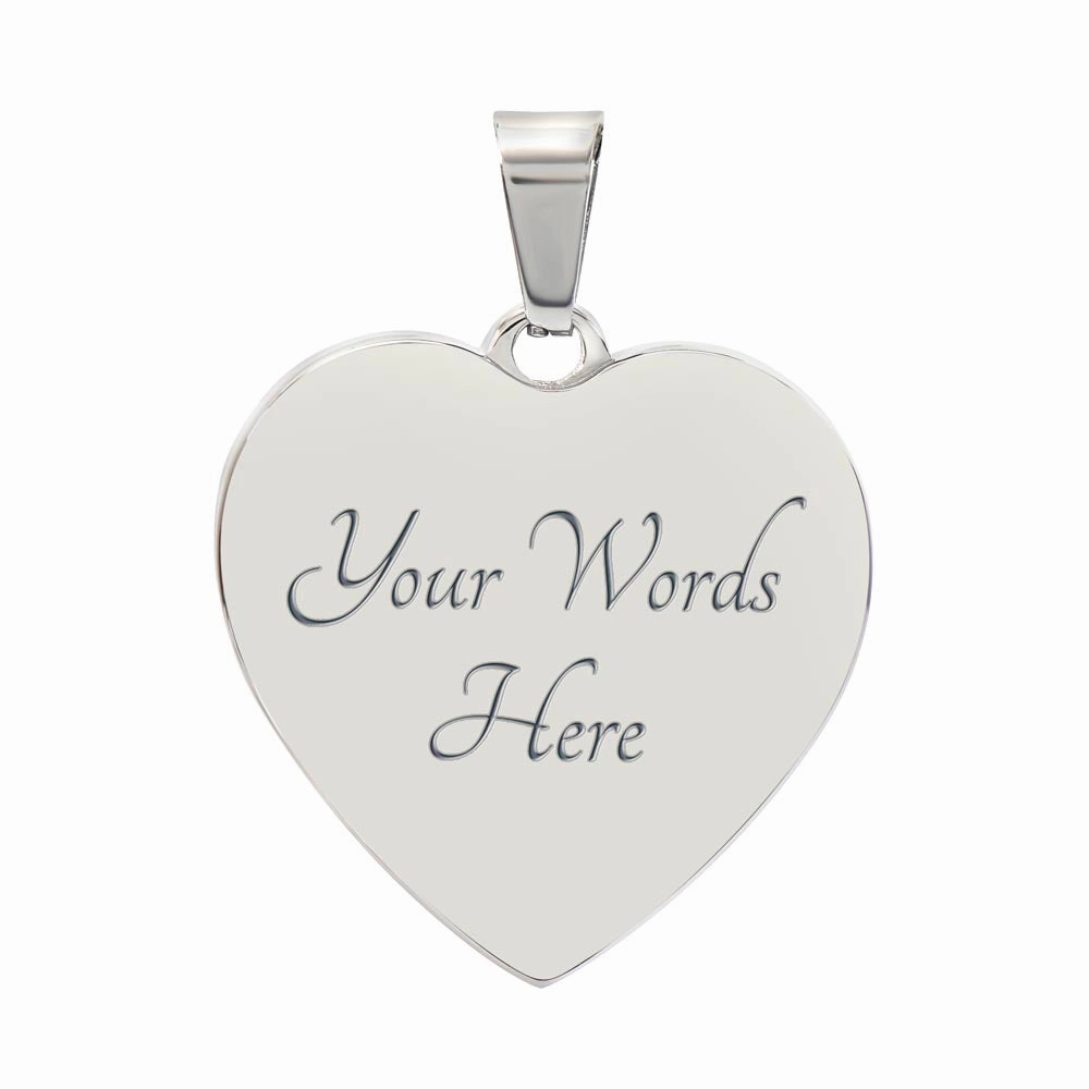 Nature Fairy Heart Pendant Necklace: Turquoise Enchantment - A Symbol of Love & Guardianship | Ideal Gift for Special Women