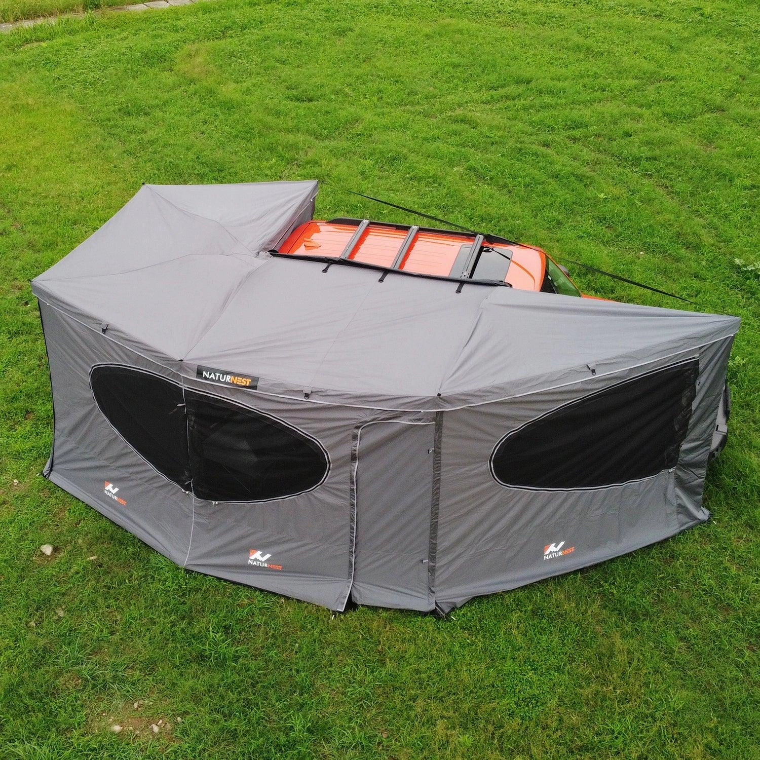 Naturnest 270 Car Awning Plus Room Passenger side（awning awning room)