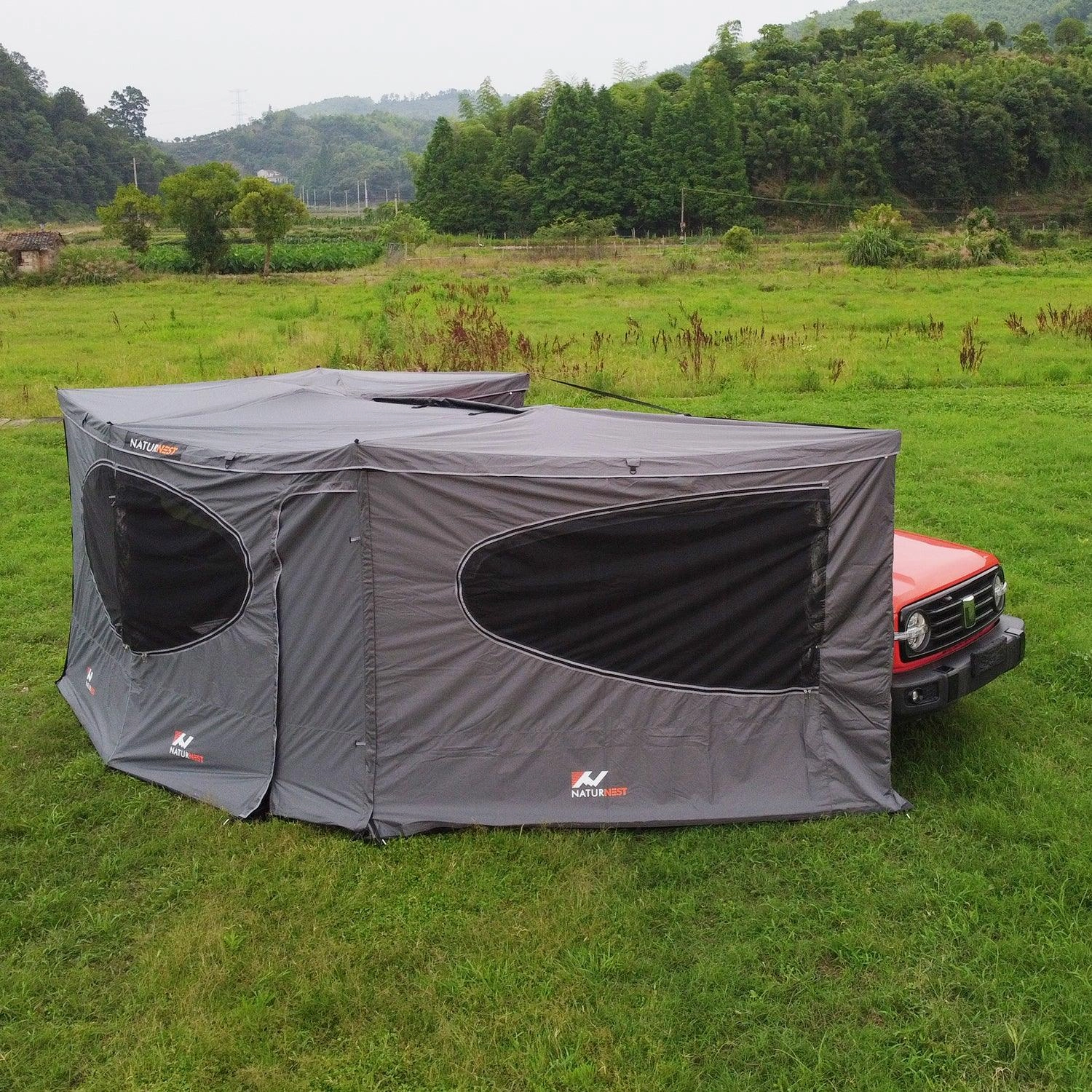 Naturnest 270 Car Awning Plus Room Passenger side（awning awning room)