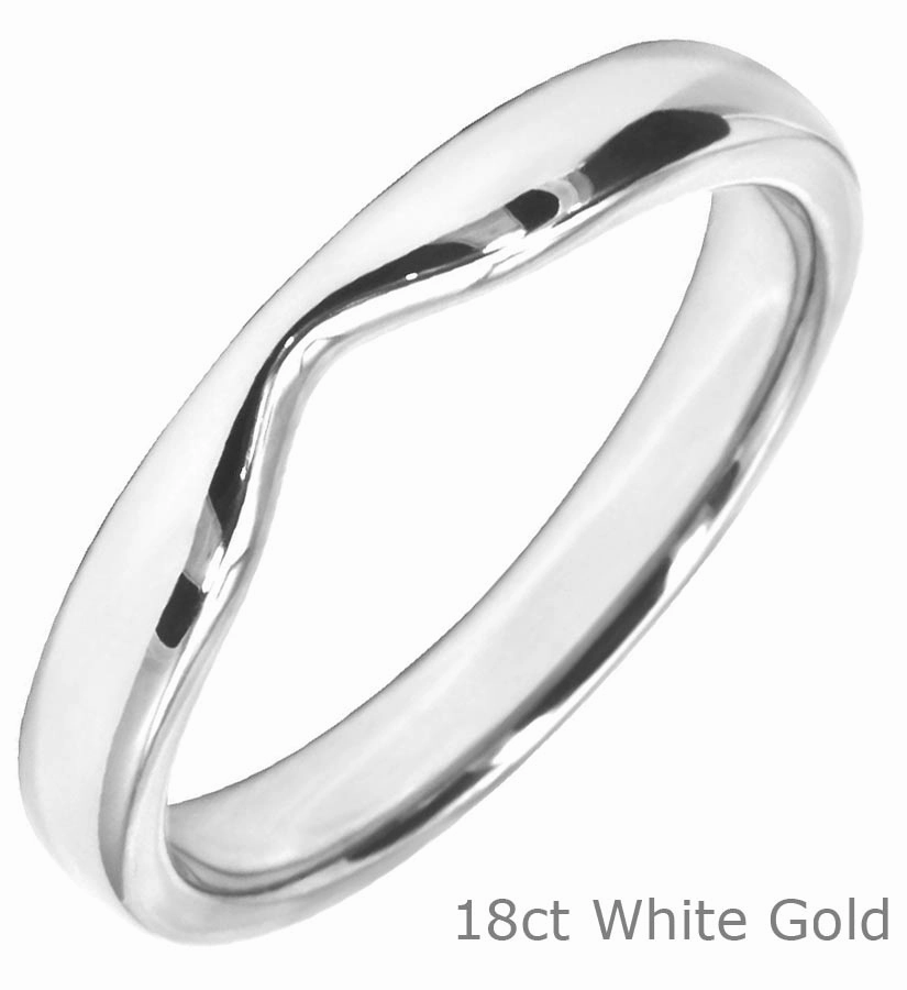 Nesting Wedding Ring Or Offset Curve Wedding Ring