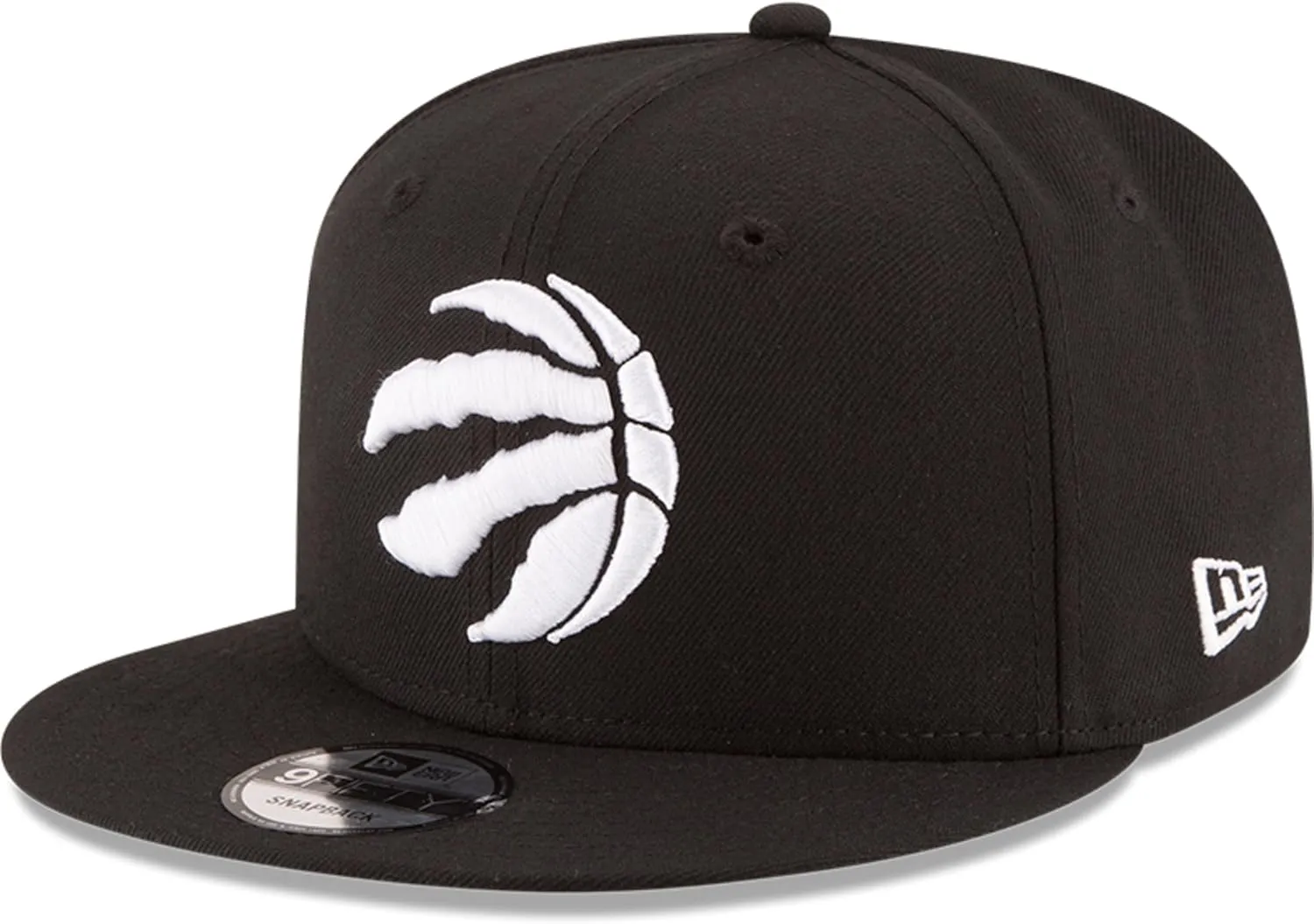 New Era NBA 9FIFTY Black White Adjustable Snapback Hat Cap One Size Fits All