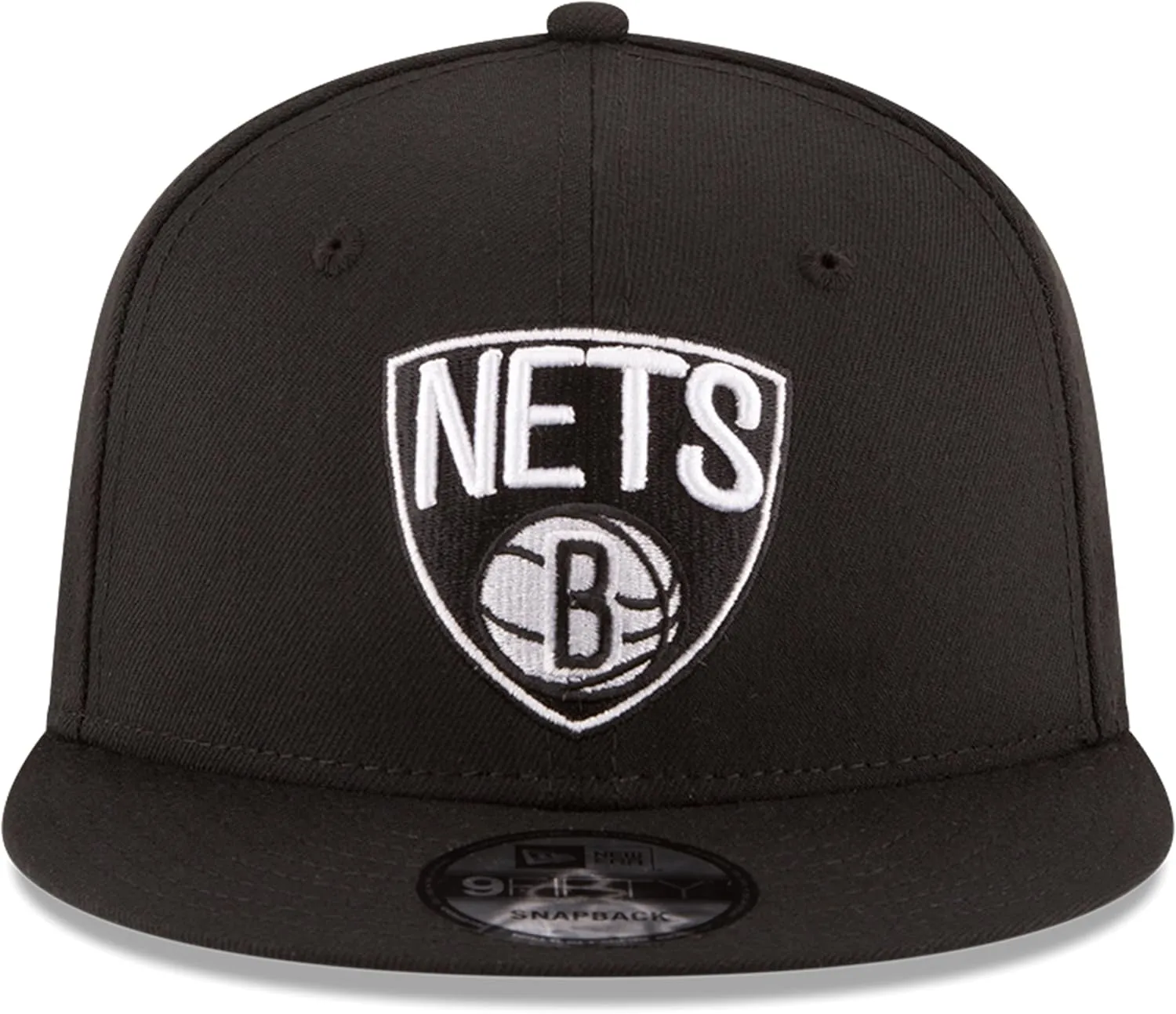 New Era NBA 9FIFTY Black White Adjustable Snapback Hat Cap One Size Fits All