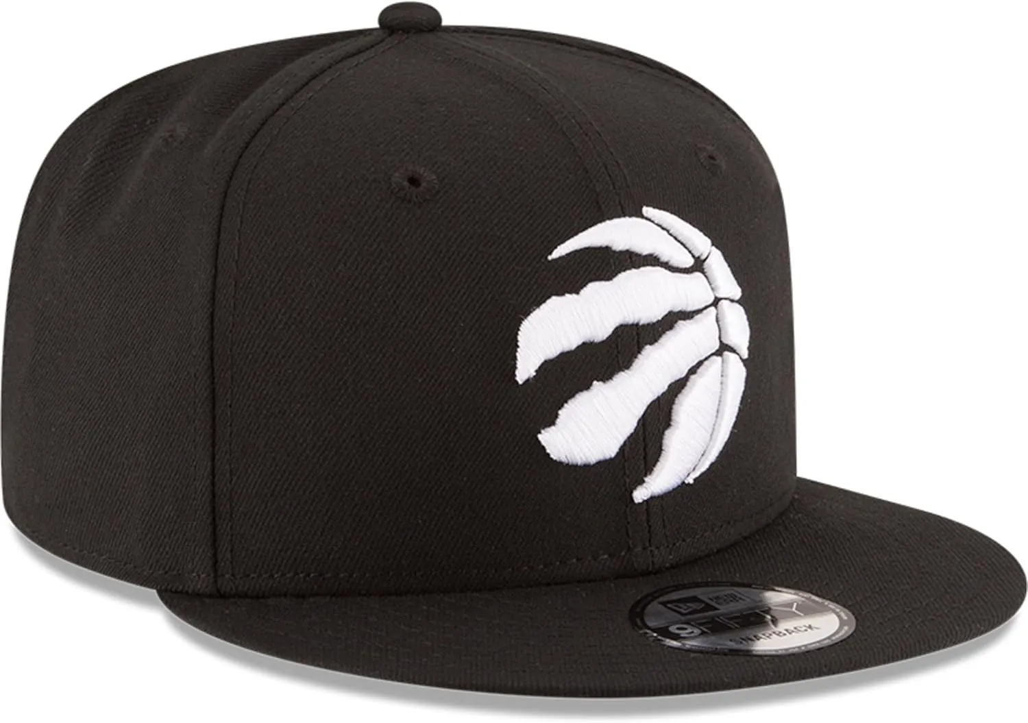New Era NBA 9FIFTY Black White Adjustable Snapback Hat Cap One Size Fits All