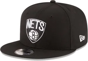 New Era NBA 9FIFTY Black White Adjustable Snapback Hat Cap One Size Fits All