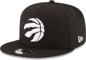New Era NBA 9FIFTY Black White Adjustable Snapback Hat Cap One Size Fits All