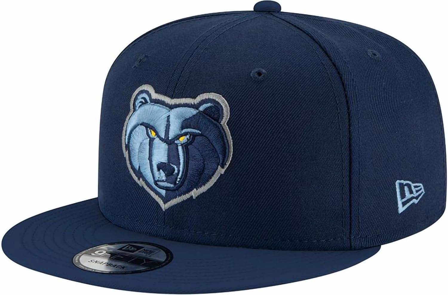 New Era NBA Black 9FIFTY Adjustable Snapback Hat Cap One Size Fits All