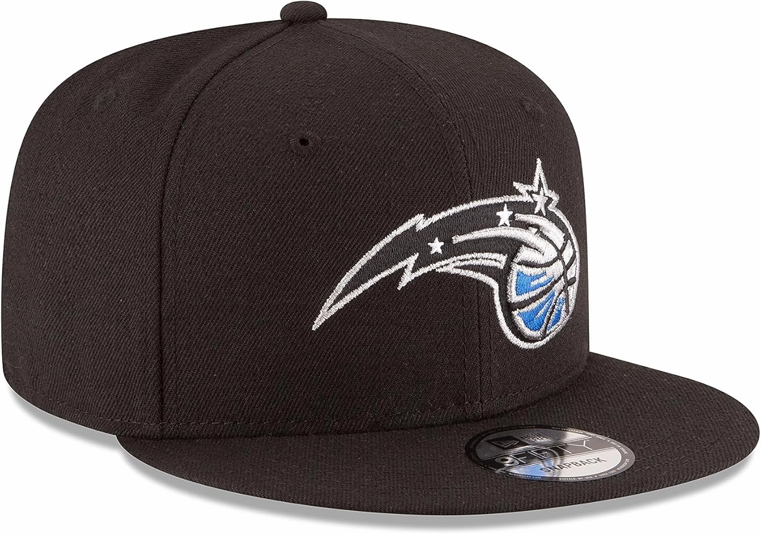 New Era NBA Black 9FIFTY Adjustable Snapback Hat Cap One Size Fits All