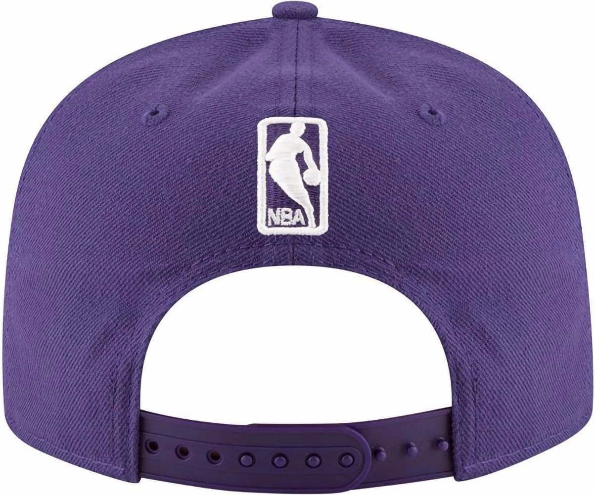 New Era NBA Black 9FIFTY Adjustable Snapback Hat Cap One Size Fits All