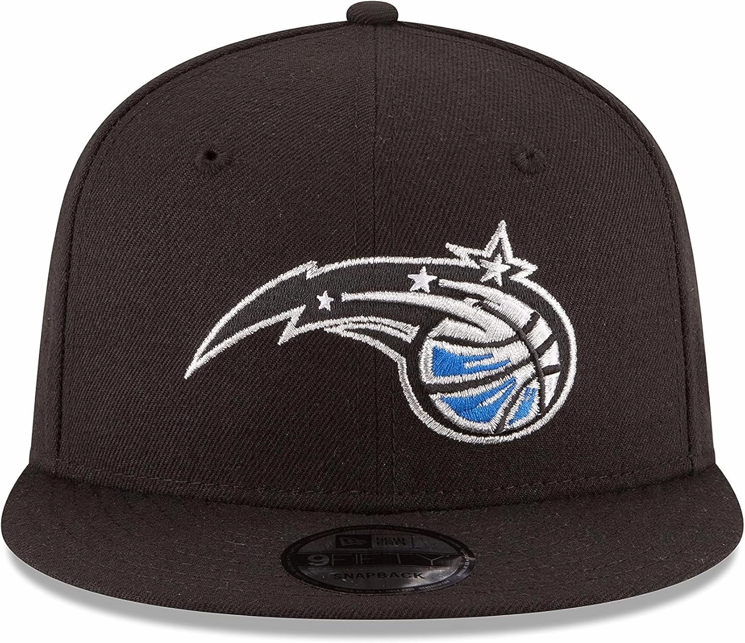 New Era NBA Black 9FIFTY Adjustable Snapback Hat Cap One Size Fits All
