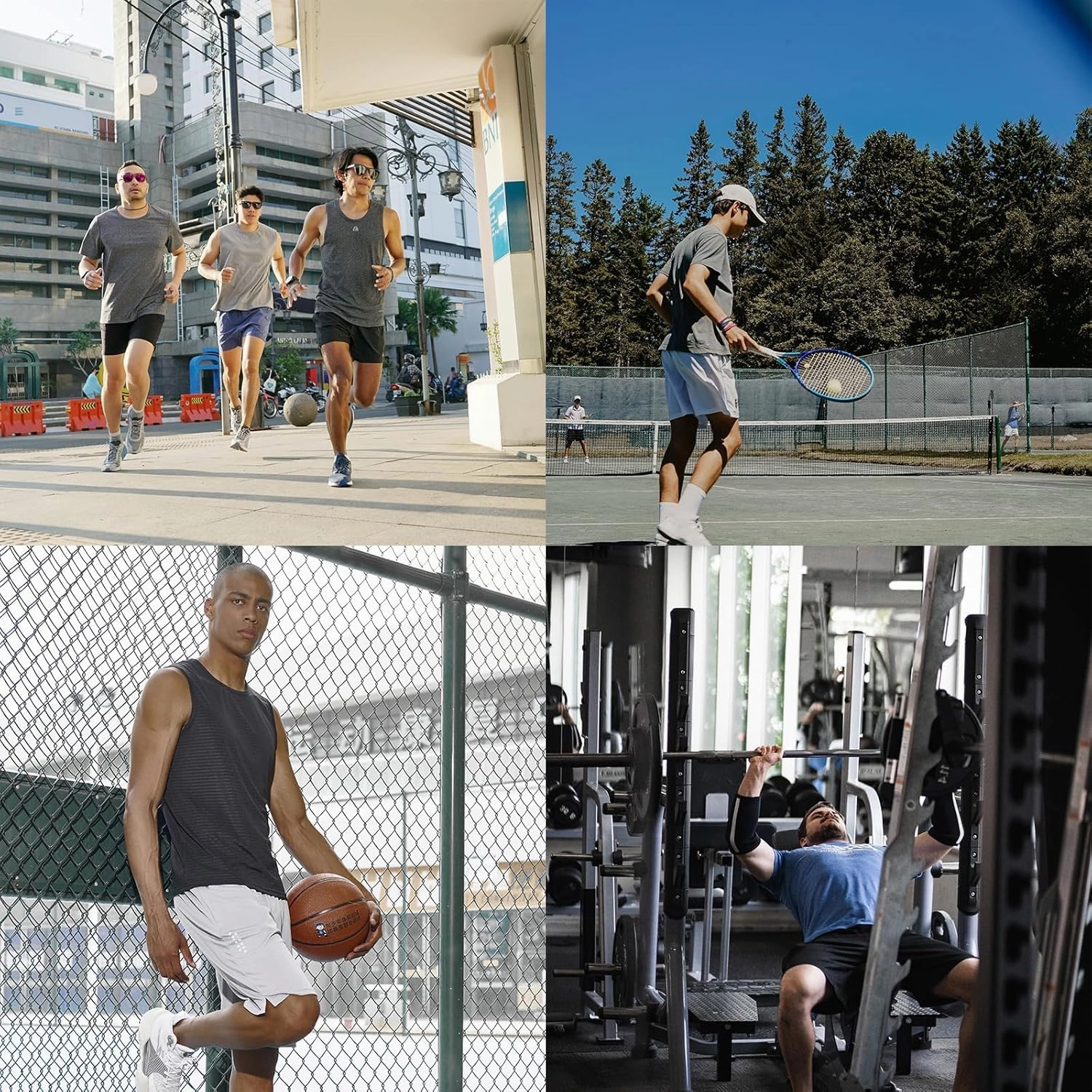 NORTHYARD Men's 5"/7"/10" Athletic Basketball Shorts Workout Gym Quick Dry Shorts Lightweight Mesh Running Shorts Tennis