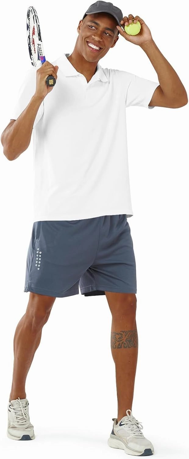 NORTHYARD Men's 5"/7"/10" Athletic Basketball Shorts Workout Gym Quick Dry Shorts Lightweight Mesh Running Shorts Tennis
