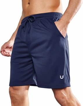 NORTHYARD Men's Athletic Workout Shorts 7'' Running Gym Short Tennis Basketball Quick Dry Lightweight with Zipper Pockets