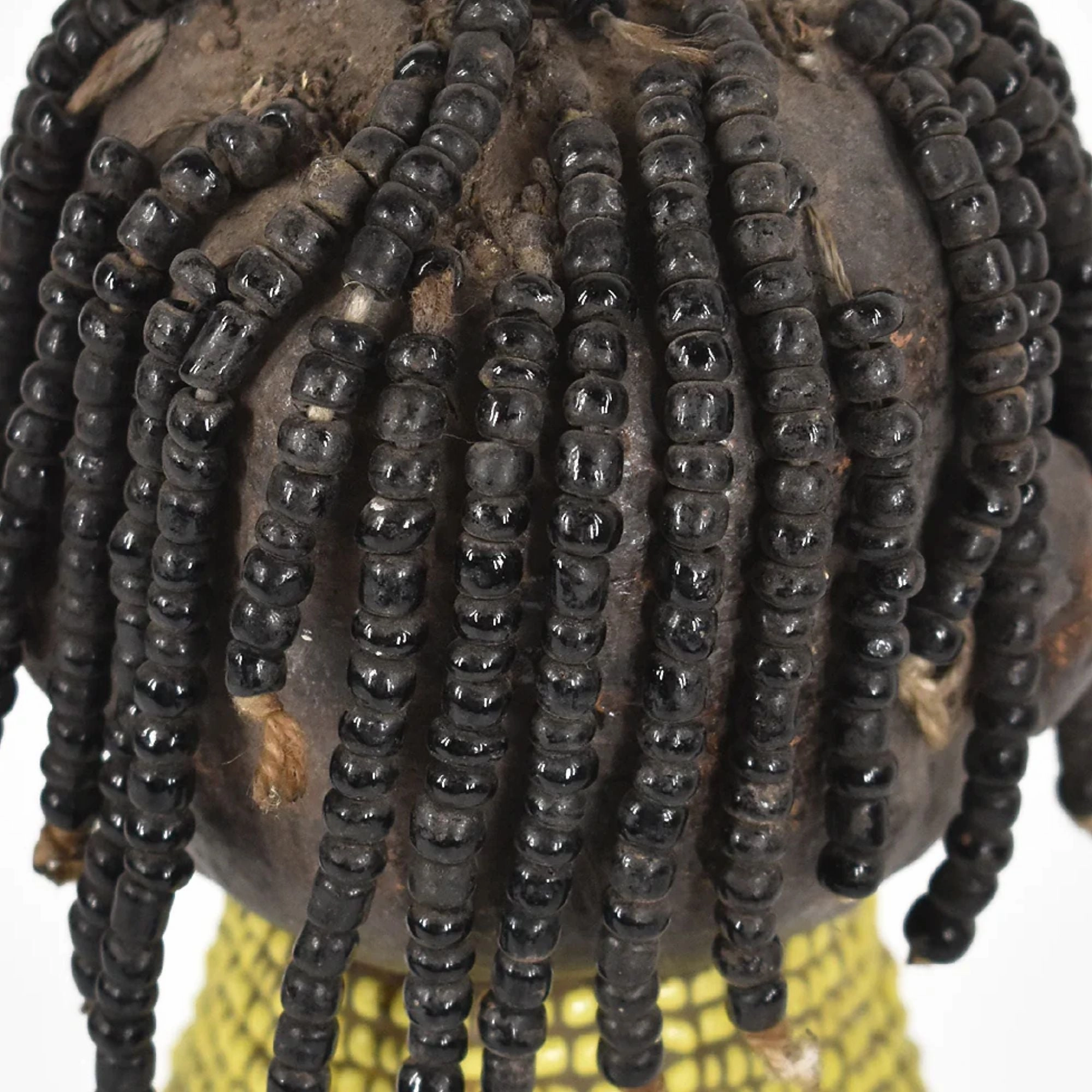 Nyamwezi Beaded Doll on Custom Base Tanzania