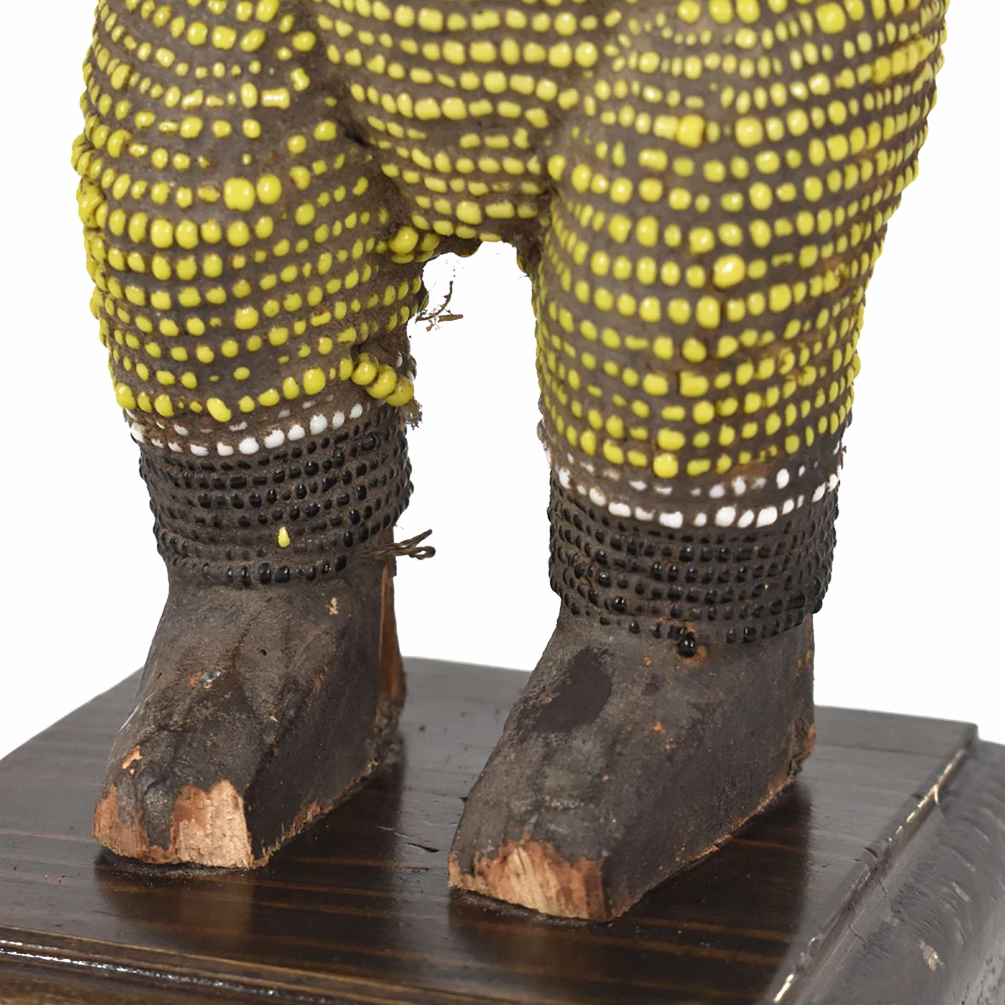 Nyamwezi Beaded Doll on Custom Base Tanzania