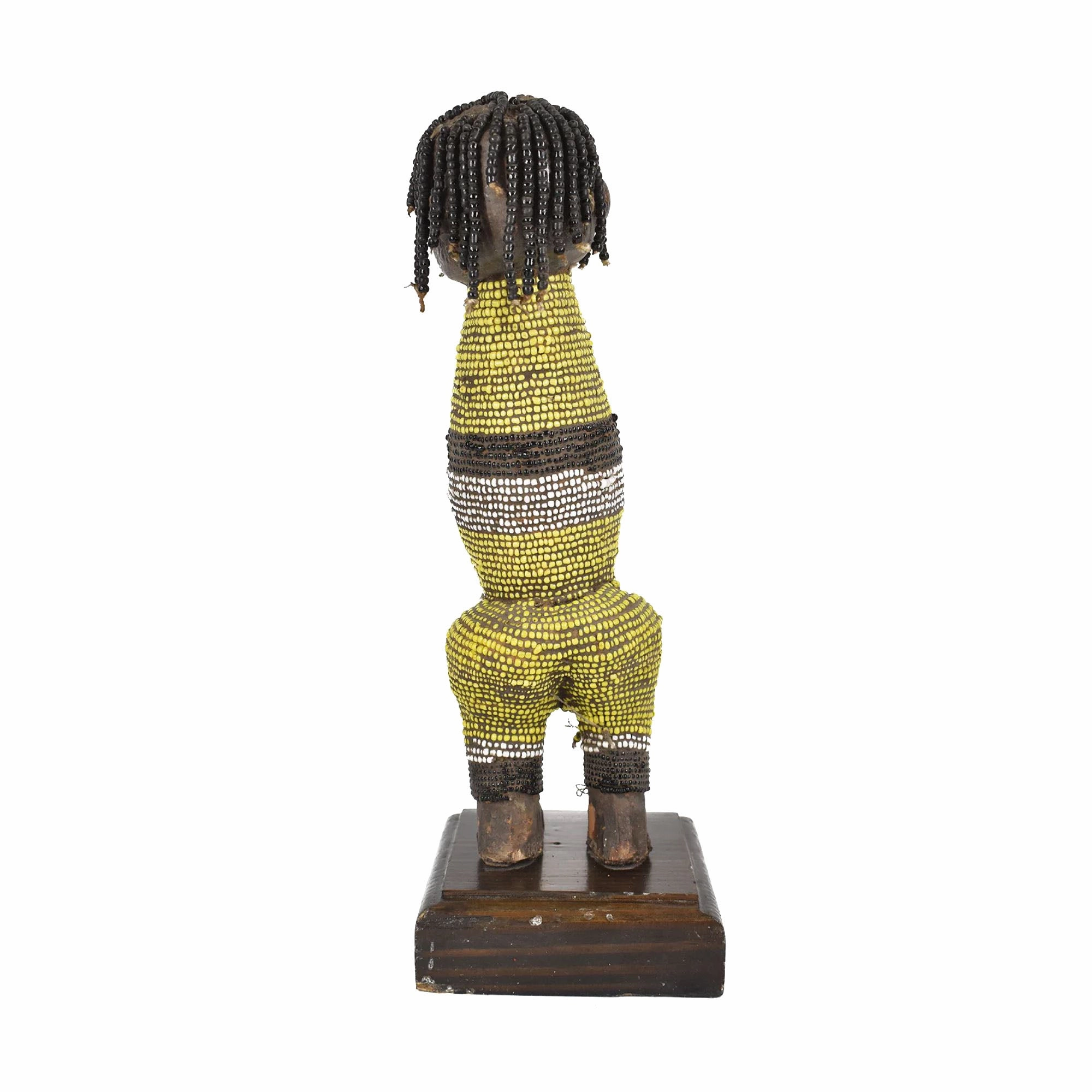 Nyamwezi Beaded Doll on Custom Base Tanzania