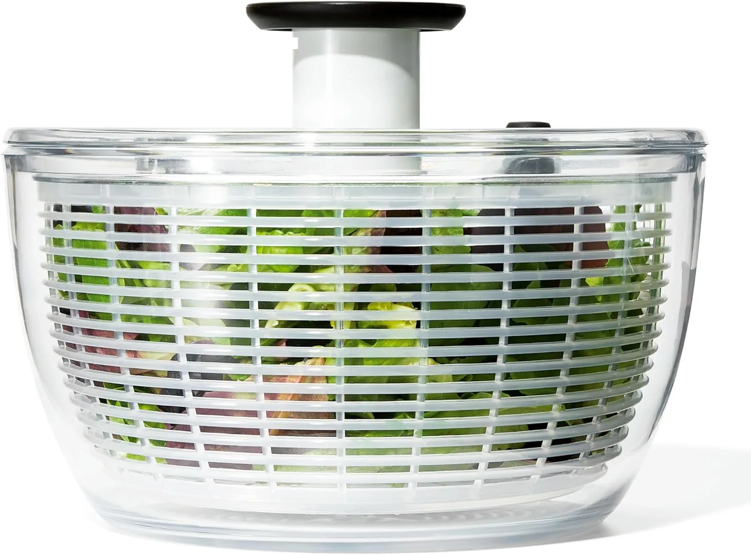 OXO Good Grips Large Salad Spinner - 6.22 Qt., White