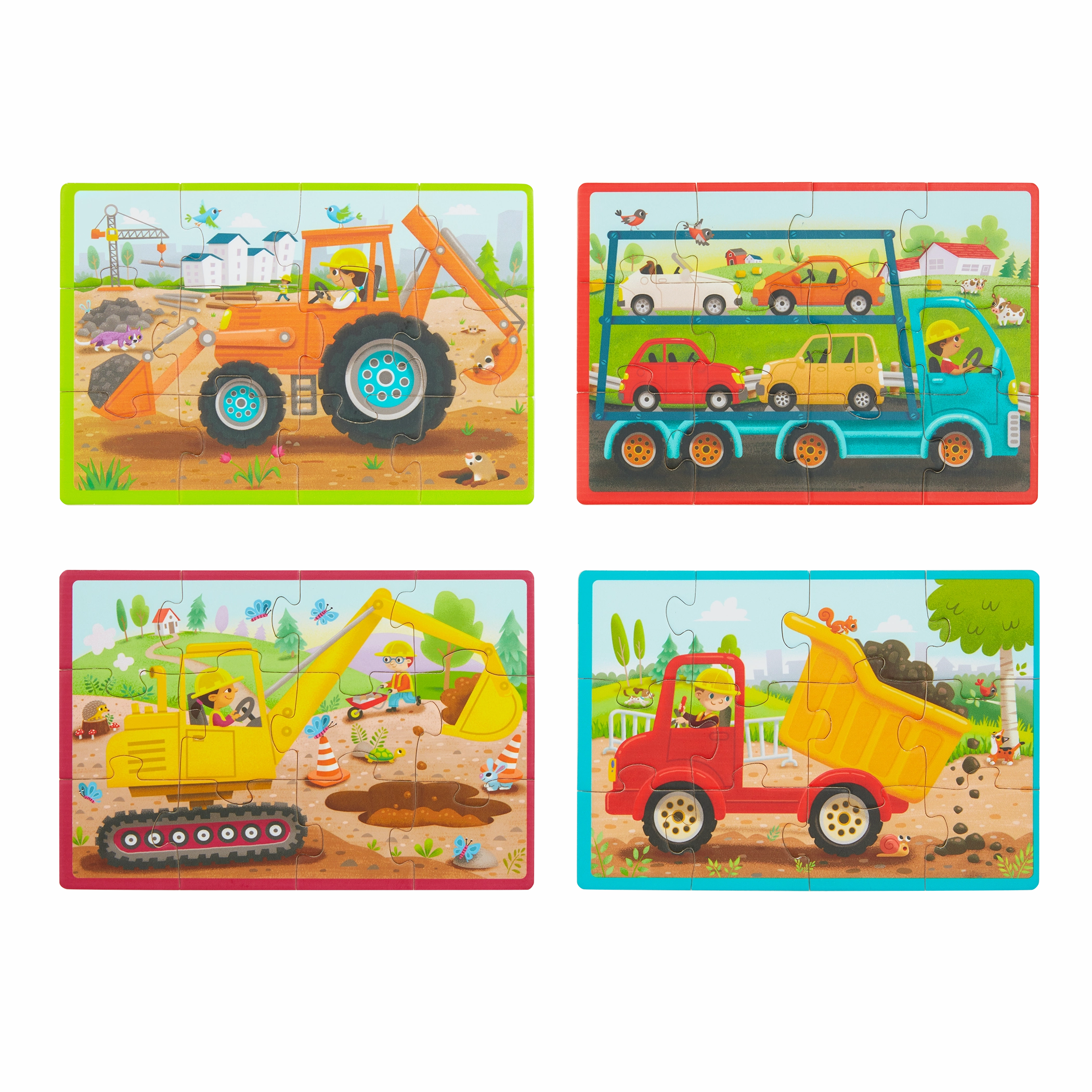 Pack o' Puzzles - Trucks