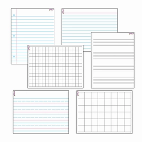 Papers & Grids Wipe-Off® Charts Combo Pack