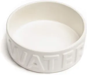 Park Life Designs Pet Bowl | Classic Water (Large, White) Improved Packaging That Will not Cause The Damage