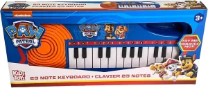 Paw Patrol 23 Note Electronic Keyboard - Learn to Play Piano Music Education for Kids and Preschoolers Ages 3 
