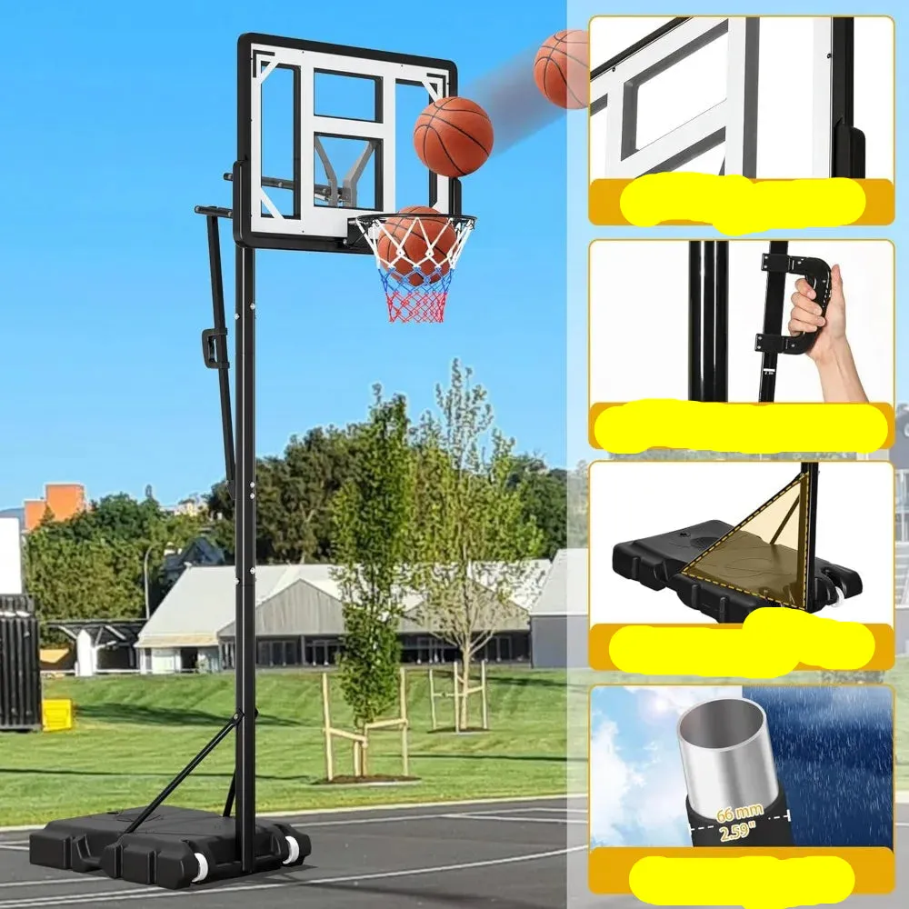 Perfect Your Dunk Adjustable Basketball Hoop for Backyard Fun