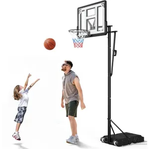 Perfect Your Dunk Adjustable Basketball Hoop for Backyard Fun