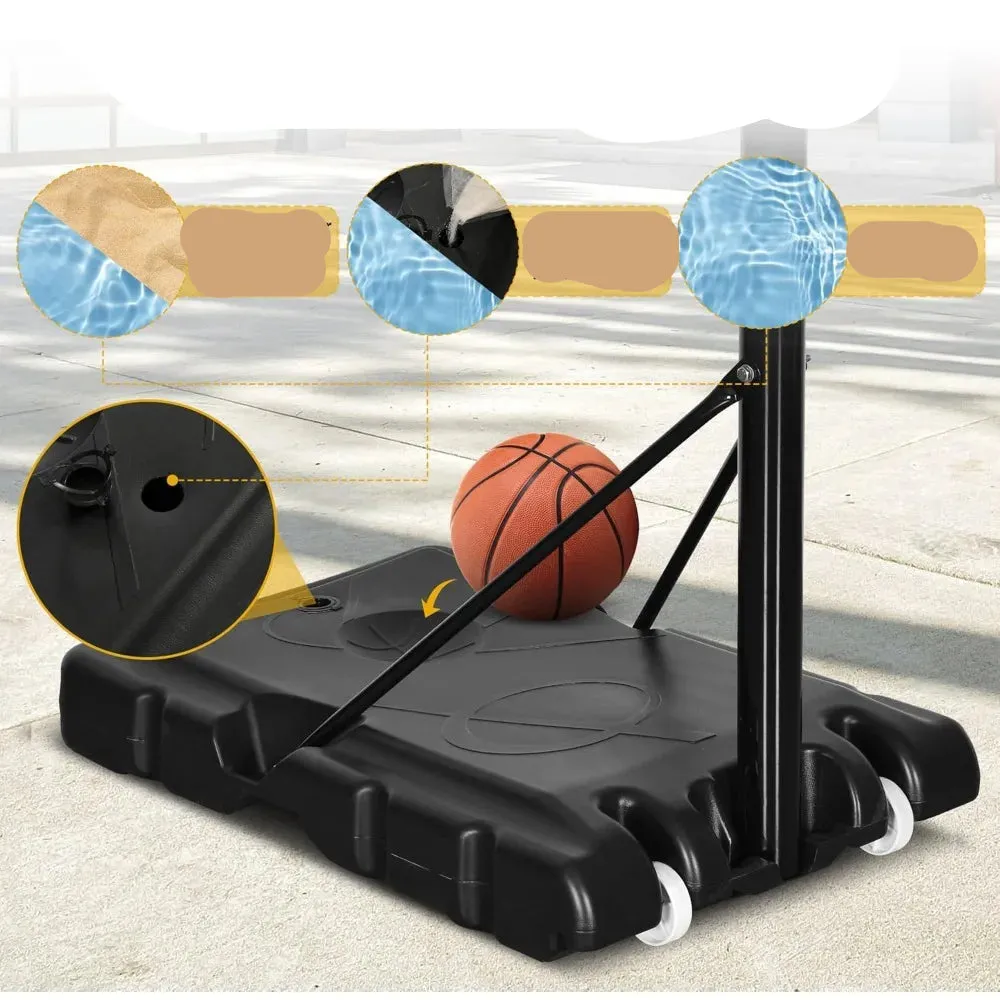 Perfect Your Dunk Adjustable Basketball Hoop for Backyard Fun