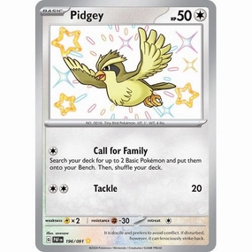Pidgey (196/091) [SV: Paldean Fates]