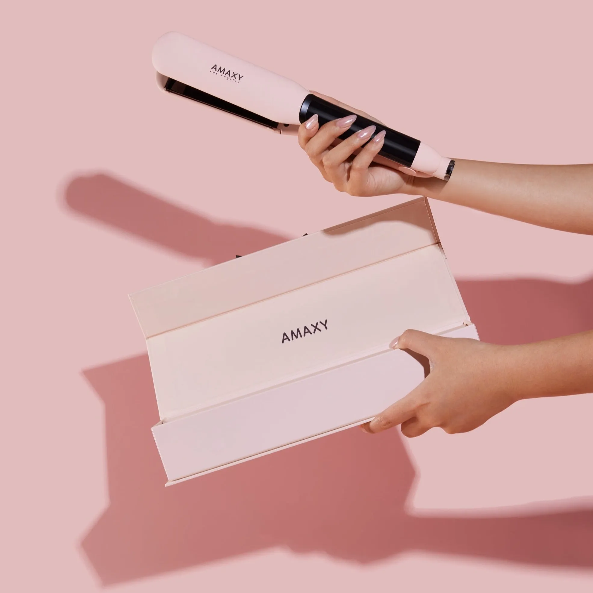 pink holiday hair tool collection