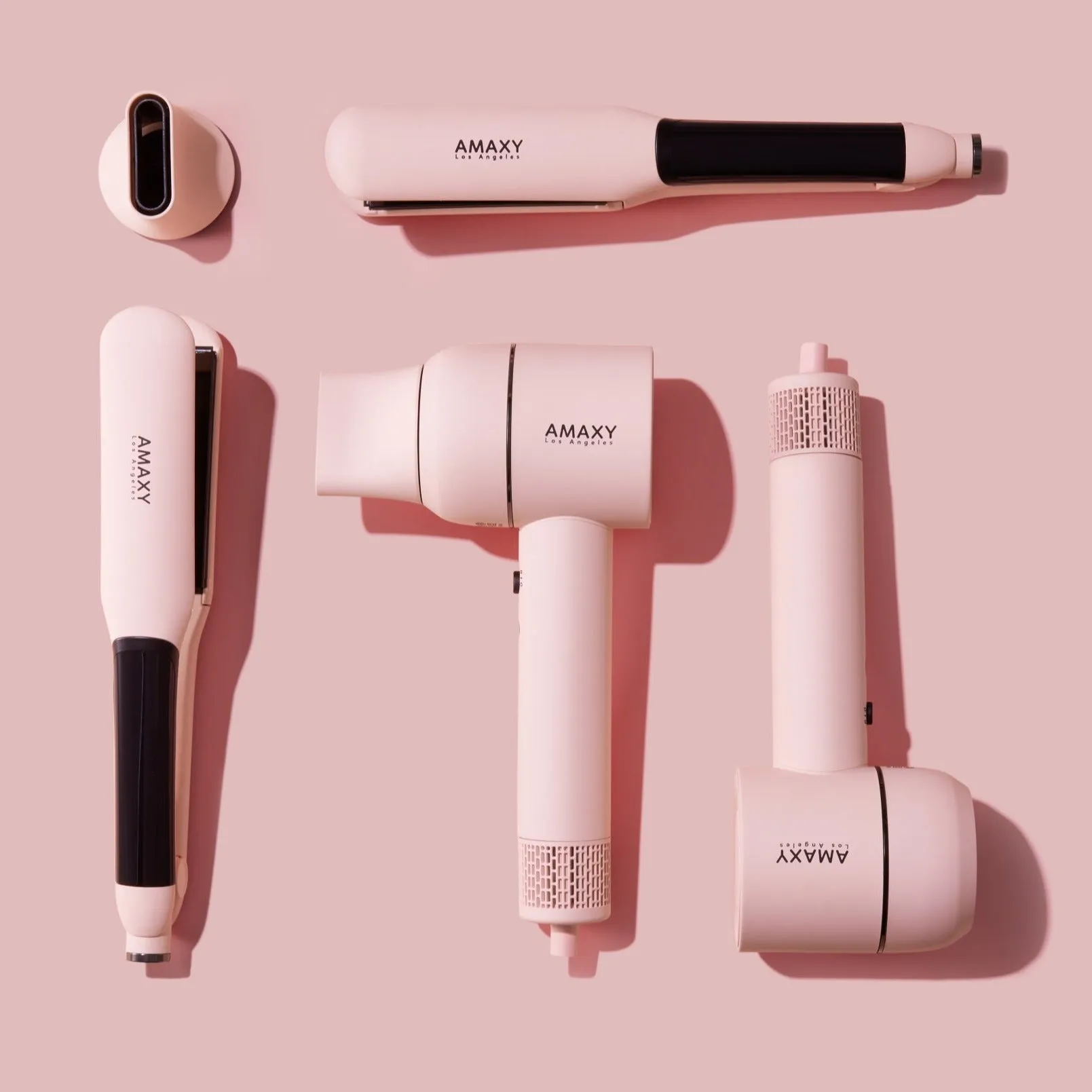 pink holiday hair tool collection