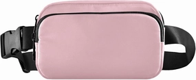 Pink Fanny Belt Bag Waist Packs Crossbody Bags Bum Bag for Running Hiking Travel Workout Adjustable Strap for Women Men