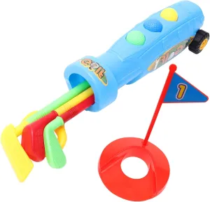 Plastic Golf Toys for Boys and Girls 1 Set of Suit Indoor and Toy Set Promote Hand Eye Coordination Random